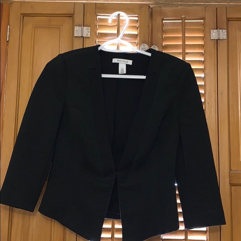Black Short Blazer